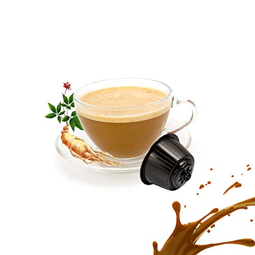 32 Kapseln Nescafé Dolce Gusto Kaffee Kompatibel Ginseng - Kickkick Kaffee von KICKKICK