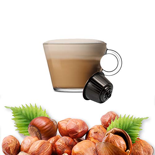 32 Kapseln Nescafé Dolce Gusto Kaffee Kompatibel Haselnuss Cappuccino - Kickkick von KICKKICK