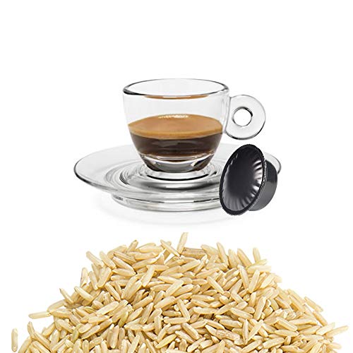 50 Kapseln Lavazza A Modo Mio Kaffee Kompatibel Gerstenkaffee - Kickkick Kaffee von KICKKICK