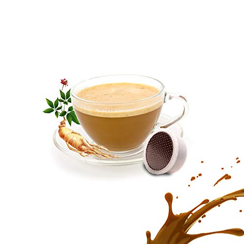 50 Kapseln Lavazza Espresso Point Kaffee Kompatibel Ginseng - Kickkick Kaffee von KICKKICK
