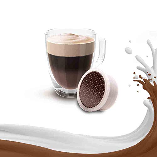 50 Kapseln Lavazza Espresso Point Kaffee Kompatibel Mocaccino - Kickkick Kaffee von KICKKICK