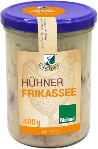 Kiebitzhof Bioland Hühnerfrikassee (6 x 400 gr) von KIEBITZHOF