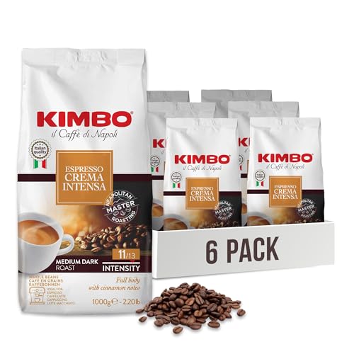 Kaffeebohnen Kimbo Crema Intensa 1 kg x 6 von Kimbo