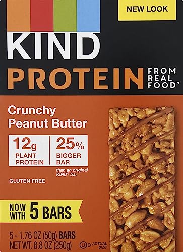 KIND Protein, knusprige Erdnussbutter, 237 ml, 5 Stück KIND Protein, knusprige Erdnussbutter, 237 ml, 5 Stück von KIND