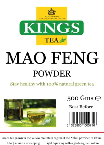 KINGS TEA, GRÜNER TEE, MAO FENG, KLEINES BLATT 500 GMS von KINGS TEA