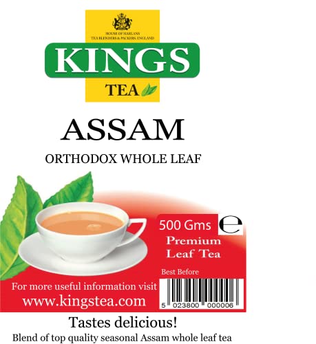 KINGS TEA ASSAM ORTHODOX GANZES BLATT TEE VERLIEREN 500 Gms von KINGS TEA