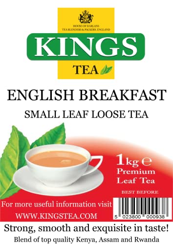 KINGS TEA Englisches Frühstück, loser Tee, 1 kg von KINGS TEA
