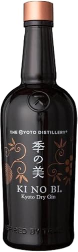 KINOBI Kyoto Dry Gin KI NO BI Japan 0,7 Liter in Geschenkpackung von KINOBI