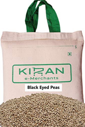 Kiran's Black Eyed Peas, (schwarzäugige Bohnen) Eco-friendly pack, 10 lb (4.54 KG) von KIRAN