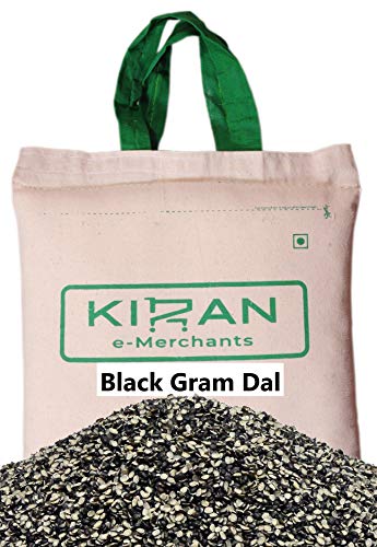 Kiran's Black Gram Dal,(Ganze schwarze Linsenbohnen) Eco-friendly pack, 10 lb (4.54 KG) von KIRAN