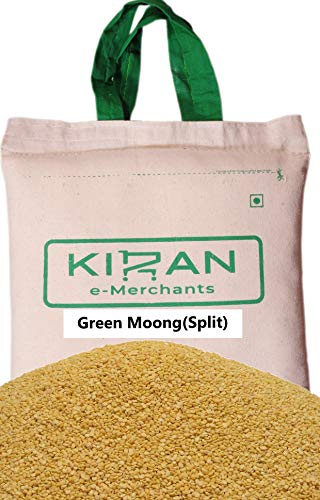 Kiran's Moong Dal, Gelbe Spaltlinsen Eco-friendly pack, 5 lb (2.27 KG) von KIRAN