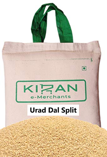Kiran's Urad Dal (Split), ( Halbe Urdbohnen) Eco-friendly pack, 10 lb (4.54 KG) von KIRAN