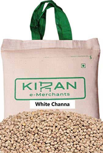 Kiran's White Channa, (Kichererbsen) Eco-friendly pack, 10 lb (4.54 KG) von KIRAN
