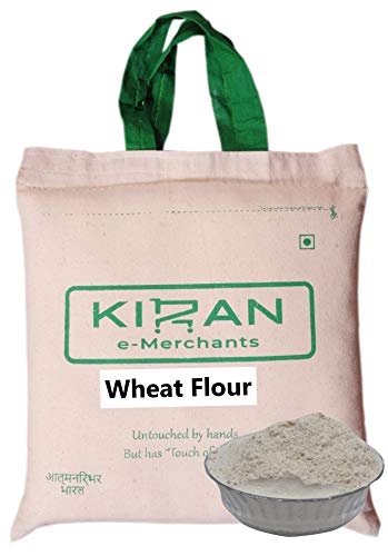 Kiran's Whole Wheat Flour,(Weizenmehl)  Eco-friendly pack, 5 lb (2.27 KG) von KIRAN
