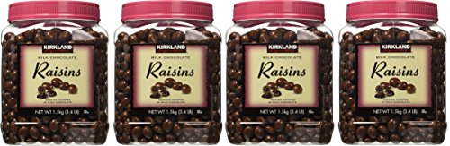 KIRKLAND SIGNATURE ScYaSa Milk Chocolate, Raisins, 54 Ounce (4 Pack) von KIRKLAND
