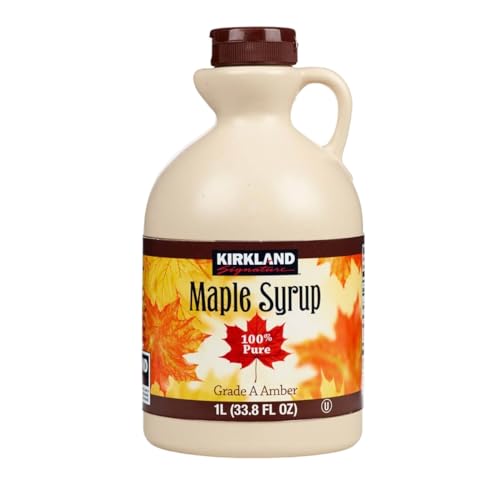 Kirkland Ahornsirup, 100 % rein und natürlich, starker Geschmack, 1 Liter von KIRKLAND