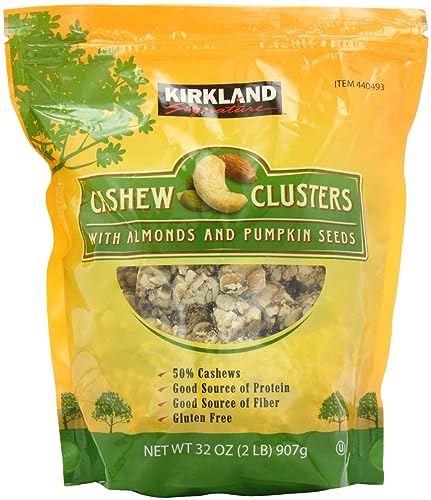 Kirkland Signature Cashew Clusters, 907 g von KIRKLAND