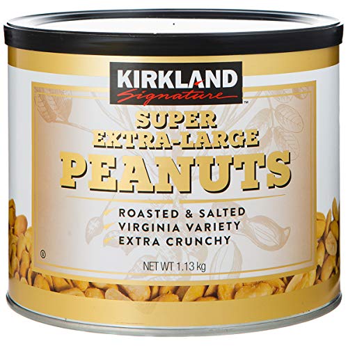 Kirkland Signature Extra große Erdnüsse geröstete und gesalzene Virginia-Sorte, extra knusprig von KIRKLAND