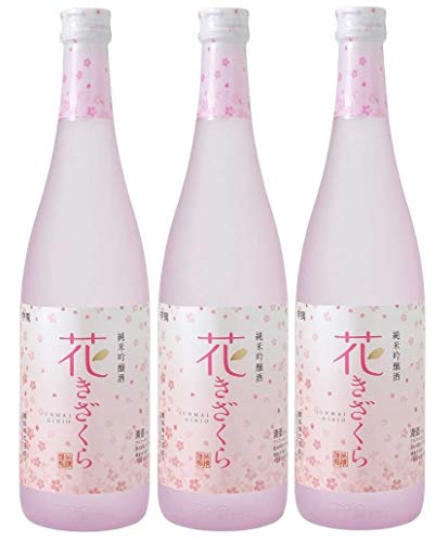 3 Flaschen Kizakura"Hana Kizakura" a 720 ml 12% vol. Original japanischer Sake von KIZAKURA