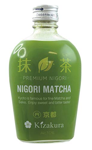 Kizakura "Matcha Nigorisake" – Sake trifft auf grünen Matcha Tee - Original Nigorisake aus Japan – 10 % Alkoholgehalt – 1 x 300 ml Kizakura "Matcha Nigorisake" – Sake trifft auf grünen Matcha Tee - Original Nigorisake aus Japan – 10 % Alkoholgehalt – 1 x 300 ml von KIZAKURA