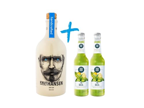 KNUT HANSEN DRY GIN | Geschenkset mit Soda Libre THE BASIL Erfrischungsgetränk | 0,5L Knut Hansen Dry Gin + 2x0,33L Soda Libre The Basil | 42% vol. KNUT HANSEN DRY GIN | Geschenkset mit Soda Libre THE BASIL Erfrischungsgetränk | 0,5L Knut Hansen Dry Gin + 2x0,33L Soda Libre The Basil | 42% vol. von KNUT HANSEN DRY GIN