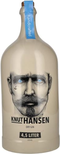 KNUT HANSEN DRY GIN | Weltweit ausgezeichnet | 14 regionale Zutaten wie Wachholder, Gurke, Basilikum | Abgefüllt in nachhaltiger Keramikflasche | 4,5L KNUT HANSEN DRY GIN | Weltweit ausgezeichnet | 14 regionale Zutaten wie Wachholder, Gurke, Basilikum | Abgefüllt in nachhaltiger Keramikflasche | 4,5L von KNUT HANSEN DRY GIN