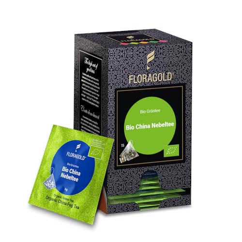 BIO Grüntee »China Nebeltee« Floragold Pyramiden-Teebeutel 1 Pack BIO Grüntee »China Nebeltee« Floragold Pyramiden-Teebeutel 1 Pack von KOBU-TEE