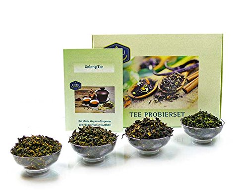 »Oolongtee« Probier-Set mit vier Sorten von KOBU-TEE