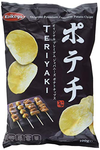 KOIKEYA Potato Chips Teriyaki, 4er Pack (4 x 100 g) von KOIKEYA