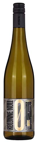 KOLONNE NULL Alkoholfreier Wein – Weißwein Riesling Riesling trocken Alkoholfrei (1 x 0.75 l) von KOLONNE NULL