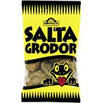 SALTA GRODOR - harte Lakritz-Frösche, 65g SALTA GRODOR - harte Lakritz-Frösche, 65g von KONFEKTA
