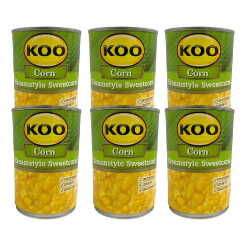 Koo Sweetcorn Creme, 415 g, 6 Stück Koo Sweetcorn Creme, 415 g, 6 Stück von KOO
