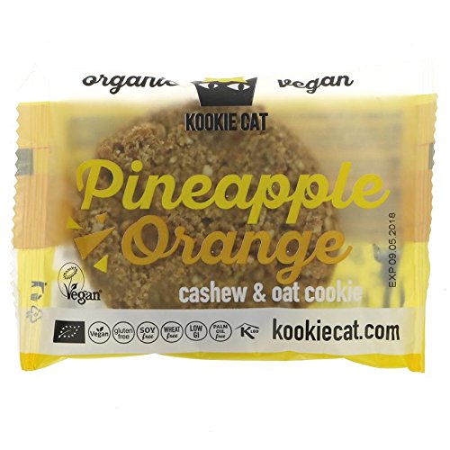 Kookie Cat | Pineapple & Orange Cookie | 1 x 50g von KOOKIE CAT