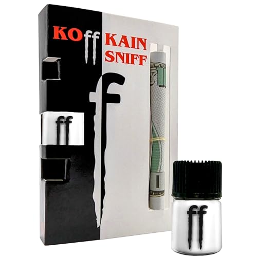KOffKAIN High Energy Sniff - FOCUS/POWER/ENERGY - 20+ Sniffs - Der ultimative BOOSTER für Arbeit, Uni, Gaming, Party ´s und Sportliche Höchstleistung - Extrem schnelle Wirkung von KOffKAIN