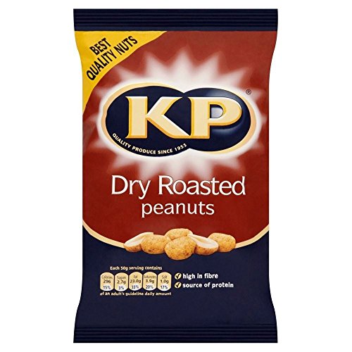 KP Dry Roasted Peanuts (300 g) - Packung mit 2 von KP