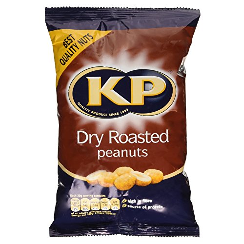 KP Dry Roasted Peanuts 300g - geröstete Erdnüsse von KP