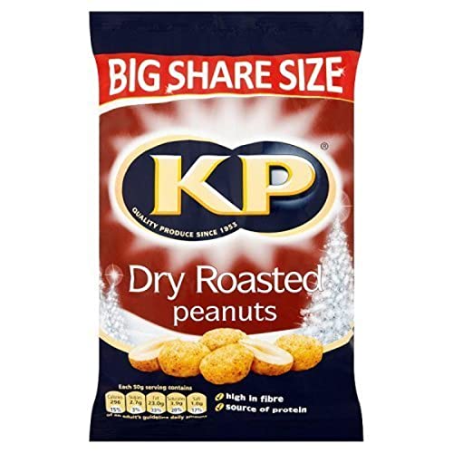 KP Dry Roasted Peanuts 500G von KP