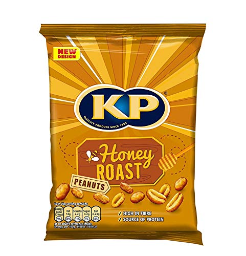KP Honig Erdnüsse Geröstet - 65g - 10er-Packung von KP