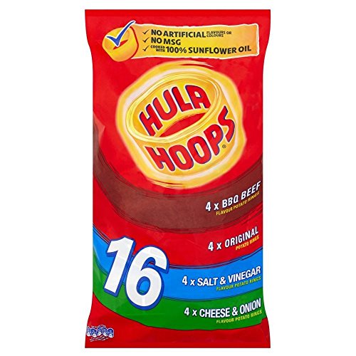 KP Hula Hoops Variety (16x24g) - Packung mit 6 von KP