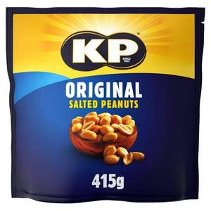 KP Nüsse (Original gesalzene Erdnüsse, 2 x 415 g) von KP