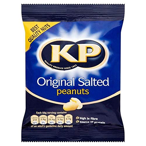 KP Original Erdnüsse Gesalzen - 75g - 10er-Packung von KP