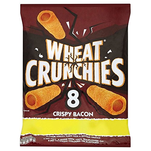 KP Wheat Crunchies - Crispy Bacon (6x25g) - Packung mit 6 von KP