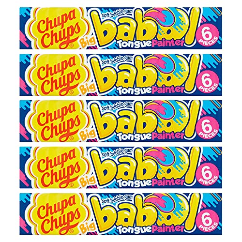 5 x 6 Stück weiche Kaugummi, blaue Himbeere, süßer Snack, fruchtige Zungenmaler 5 x 6 Stück weiche Kaugummi, blaue Himbeere, süßer Snack, fruchtige Zungenmaler von KRISP