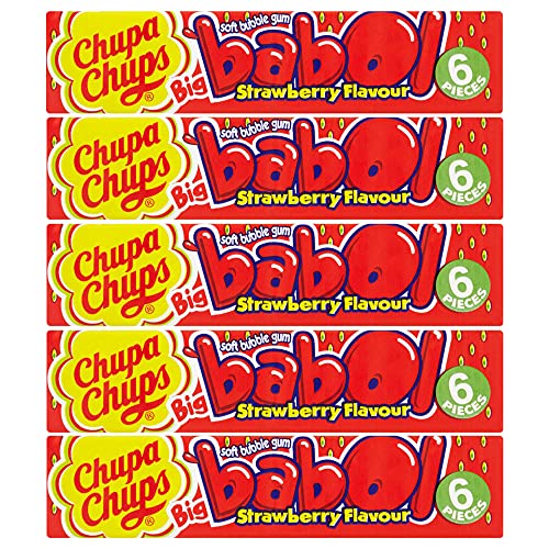 5 x 6 Stück weiche Kaugummis Erdbeere Süßer Snack fruchtig Knabbereien 5 x 6 Stück weiche Kaugummis Erdbeere Süßer Snack fruchtig Knabbereien von KRISP