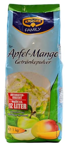 Krüger Family Typ Apfel-Mango Getränkepulver, 10er Pack (10 x 1 kg) von KRÜGER FAMILY