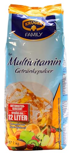 Krüger Family Typ Multivitamin Getränkepulver, 10er Pack (10 x 1 kg) von KRÜGER FAMILY