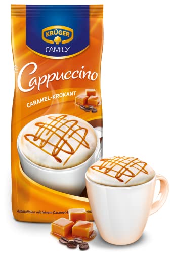 Krüger Family Caramel Krokant Cappuccino (500 g Beutel) von Krüger