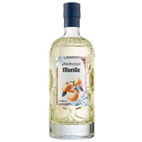 KRUGMEISTER Oktoberfest MARILLE 41% VOL. - Schnaps Spirituose mit intensivem Marillen Geschmack – Marillenbrand - Intensiv, fruchtig, süß – Masskrugflasche – 500ml KRUGMEISTER Oktoberfest MARILLE 41% VOL. - Schnaps Spirituose mit intensivem Marillen Geschmack – Marillenbrand - Intensiv, fruchtig, süß – Masskrugflasche – 500ml von KRUGMEISTER