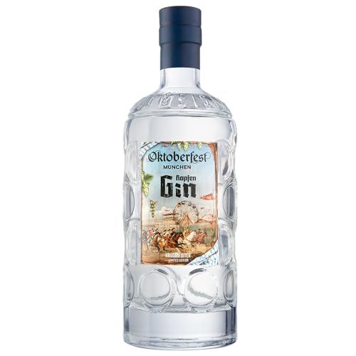 KRUGMEISTER Oktoberfest HOPFEN GIN 45% VOL. - Citra Hopfen, Wacholder, Zitrusfrüchten & Kräuter Geschmack – Spirituose – Masskrugflasche – 500ml KRUGMEISTER Oktoberfest HOPFEN GIN 45% VOL. - Citra Hopfen, Wacholder, Zitrusfrüchten & Kräuter Geschmack – Spirituose – Masskrugflasche – 500ml von KRUGMEISTER