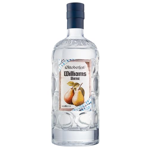 KRUGMEISTER Oktoberfest WILLIAMS BIRNE 41% VOL. – Schnaps Spirituose mit angenehmer Süße und fruchtigem Geschmack nach Birne - Birnenbrand - Masskrugflasche – 500ml KRUGMEISTER Oktoberfest WILLIAMS BIRNE 41% VOL. – Schnaps Spirituose mit angenehmer Süße und fruchtigem Geschmack nach Birne - Birnenbrand - Masskrugflasche – 500ml von KRUGMEISTER